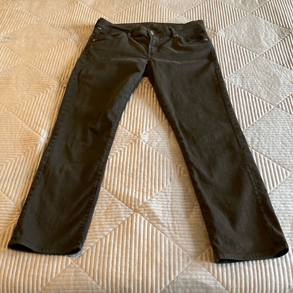 COH Citizens of Humanity Phoebe Straight Leg Jeans Black Size 30 EUC
